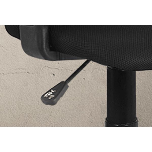 Rousseau Krzesło biurowe Job, poliester, czarne