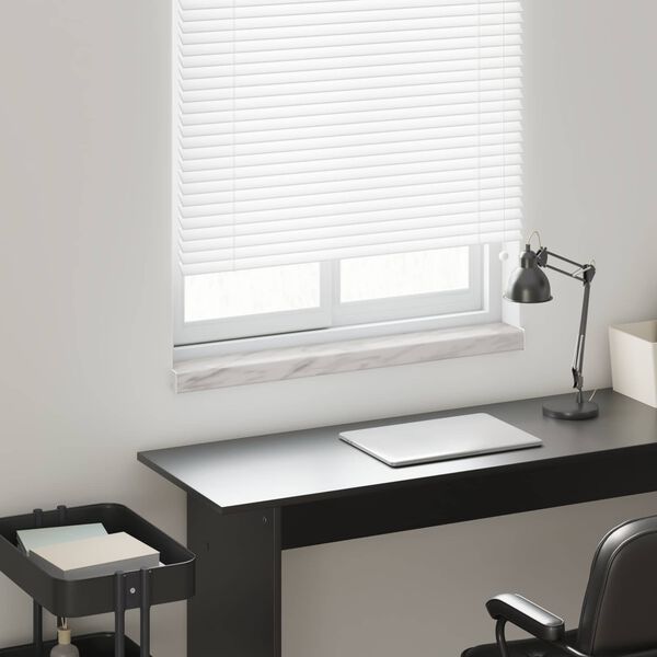 vidaXL Parapet okienny Tekst Marmur -enure 80 x 10 x 4,5 cm PVC