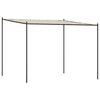 vidaXL Altana, biała, 3x3 m, 180 g/m&sup2;, tkanina i stal
