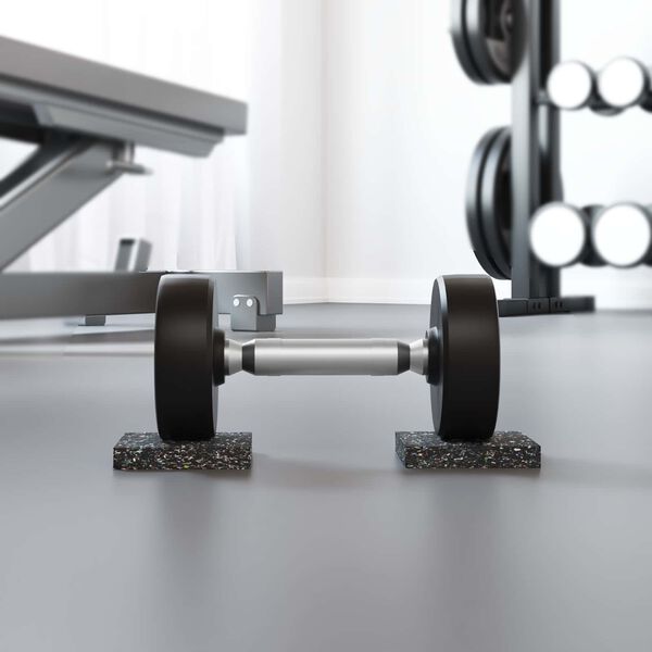 vidaXL Rolka Gumowa Czarny Guma