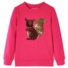 Bluza dziecięca, jaskrawy r&oacute;ż, 92