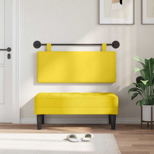 vidaXL Wisząca Głowa Montowane na ścianie Gładki Tkanina sztruksowa