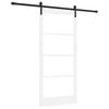 vidaXL Drzwi przesuwne ORKDAL Biały 93 x 202 cm