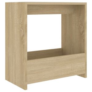 vidaXL Stolik boczny, dąb sonoma, 50x26x50 cm, materiał drewnopochodny