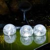 HI Pływające, solarne lampy kuliste LED do stawu, 9 cm