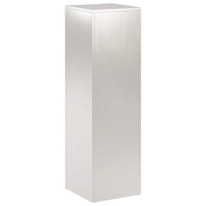 vidaXL Stojak na rośliny srebrny 30 x 30 x 100 cm Stal