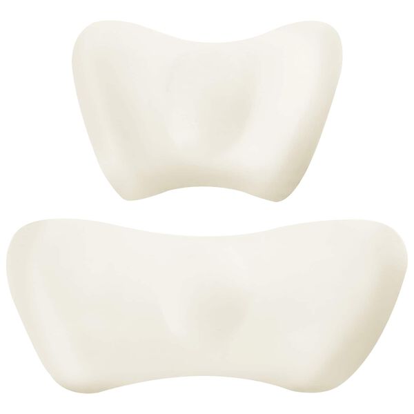 vidaXL Poduszka na szyję, Poduszka pod plecy Szary Pianka z pamięcią