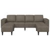 vidaXL Sofa do salonu 3 pcs Ciemnoszary