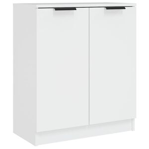 vidaXL Komoda, biała, 60x30x70 cm, materiał drewnopochodny