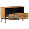 vidaXL Szafka pod telewizor Naturalny 70 x 33 x 46 cm Drewno z mango