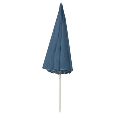 vidaXL Parasol plażowy, niebieski, 300 cm
