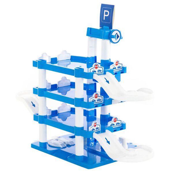 Polesie Wader Zabawkowy parking 4-poziomowy, 80x38x61 cm, polipropylen
