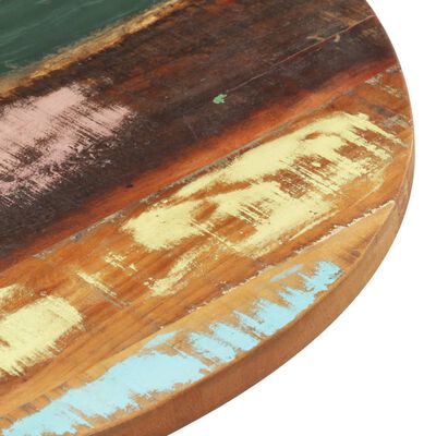 vidaXL Okrągły blat stołu, 50 cm, 25-27 mm, lite drewno z odzysku