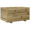 vidaXL Donica ogrodowa, 90x60x49,5 cm, impregnowane drewno sosnowe
