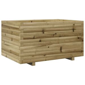 vidaXL Donica ogrodowa, 90x60x49,5 cm, impregnowane drewno sosnowe