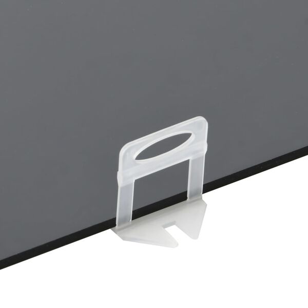 vidaXL Klipsy do poziomowania płytek, 250 szt., 1,5 mm