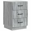 vidaXL Szafka Nocna Szary Sonoma 43 x 41 x 63,5 cm Drewno inżynieryjne