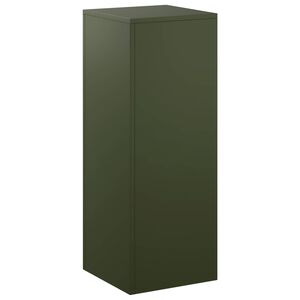 vidaXL Stojak na rośliny Oliwkowy zielony 30 x 30 x 80 cm