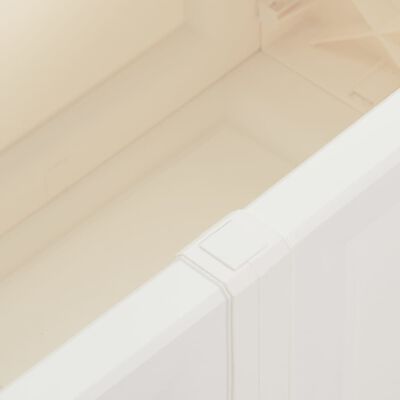vidaXL Skrzynia na poduszki, biała, 86x40x42 cm, 85 L