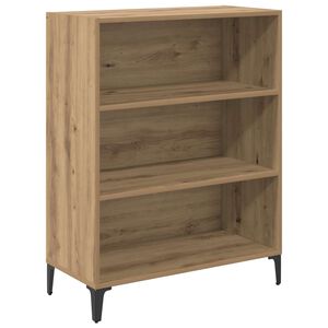vidaXL Bufet Dąb rzemieślniczy 69,5 x 32,5 x 90 cm Drewno inżynieryjne