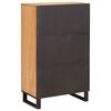 vidaXL Highboard z szufladą Brązowy 40 x 33 x 110 cm Drewno z mango