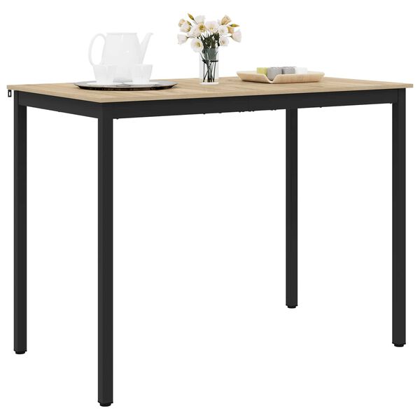 vidaXL Stojący St&oacute;ł Barowy Materiał drewnopochodny