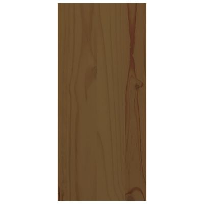 vidaXL Szafka na wino, miodowy brąz, 56x25x56 cm, drewno sosnowe