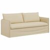 vidaXL Sofa 2 pcs Kremowy 196 x 82 x 85 cm tkanina