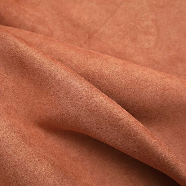 vidaXL Zasłony zaciemniające z metalowymi k&oacute;łkami, 2 szt., rdzawe