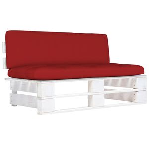 vidaXL Ogrodowa sofa środkowa z palet, impregnowane drewno sosnowe