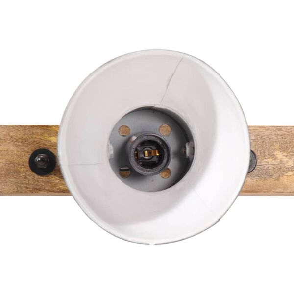 vidaXL Kinkiet, 25 W, postarzany niebieski, 65x25 cm, E27