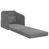 vidaXL Sofa Bed Ciemnoszary 65 x 80 x 83 cm Aksamit