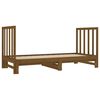 vidaXL Ł&oacute;żko rozsuwane, miodowy brąz, 2x(90x190) cm, drewno sosnowe