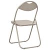 vidaXL Krzesło składane 2 pcs piaskowy 48 x 43,5 x 81 cm