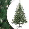 vidaXL Sztuczna choinka z zawiasami 150 cm 150 LED Ciepła biel