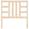 vidaXL Wezgłowie łóżka, 96x4x100 cm, lite drewno sosnowe