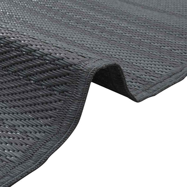 vidaXL Dywan zewnętrzny ARAKIL Szary 300 x 400 cm PP