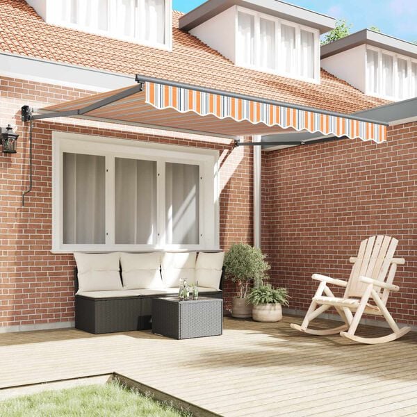 vidaXL Markiza zwijana Wielokolorowe 300 x 250 cm