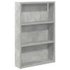 vidaXL Szafka ścienna łazienkowa Betonowy Szary 40 x 10 x 60,5 cm