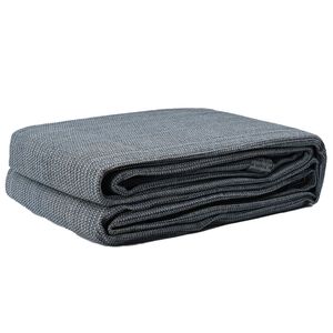 vidaXL Dywan pod namiot Niebieski i szary 200 x 250 cm Polietylen