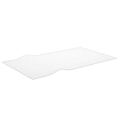 vidaXL Mata ochronna na stół, matowa, 120x60 cm, 2 mm, PVC
