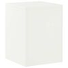 vidaXL Stojak na rośliny Biały 30 x 30 x 40 cm Stal