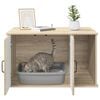 vidaXL Koty Dom Sonoma 85 x 55 x 50 cm Materiał drewnopochodny