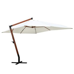 vidaXL Parasol 300 x 400 cm, biały