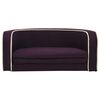 vidaXL Rozkładana sofa dla psa, bordowa, 76x71x30 cm, lniana