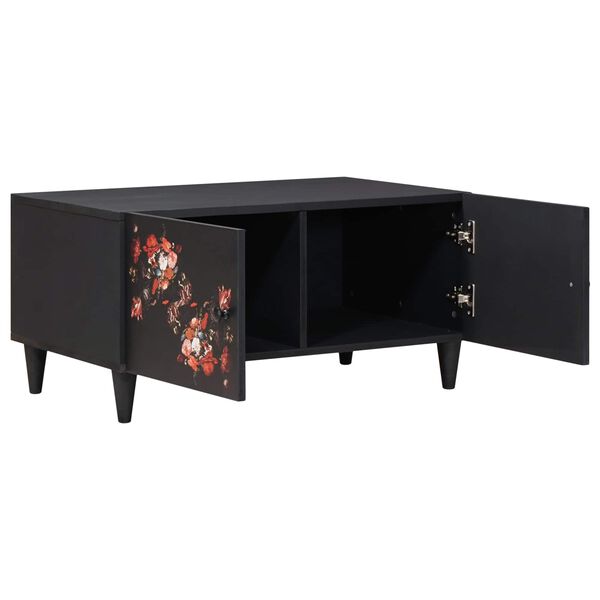 vidaXL Stolik kawowy Wielokolorowe 80 x 50 x 40 cm Drewno z mango