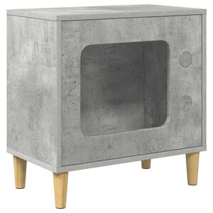 vidaXL Koty Dom Betonowy 51 x 30 x 52 cm Materiał drewnopochodny