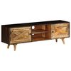vidaXL Szafka pod telewizor, lite drewno mango, 140 x 30 x 45 cm