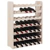 vidaXL Stojak na wino, 67,5x25x87 cm, lite drewno sosnowe