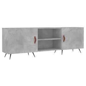 vidaXL Szafka pod TV, szarość betonu, 150x30x50 cm